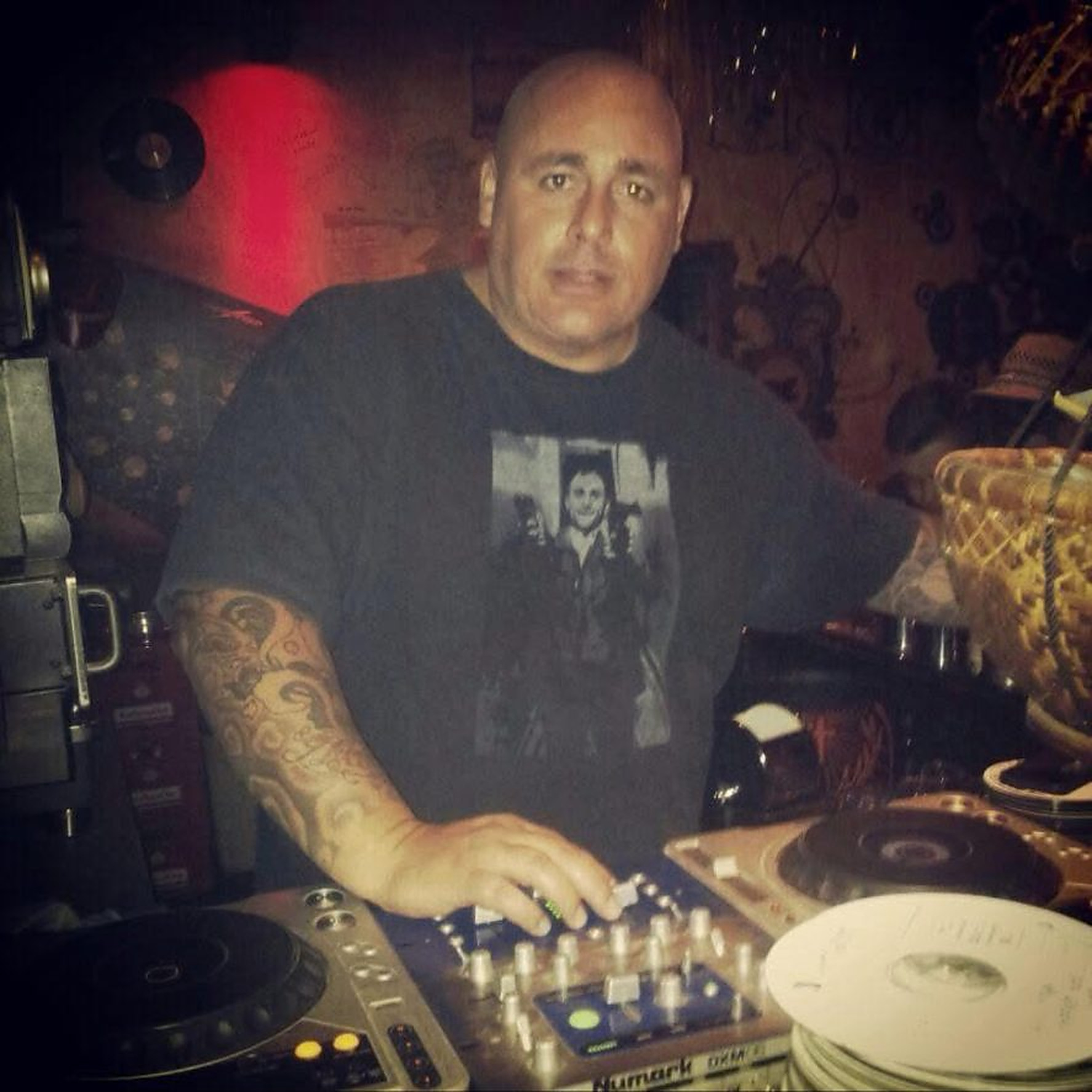 DJ playing at Dolce Vita